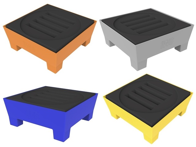 Pallets com Contenção Tambor Produtos Químicos