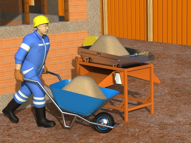 Peneira de Peneirar Areia