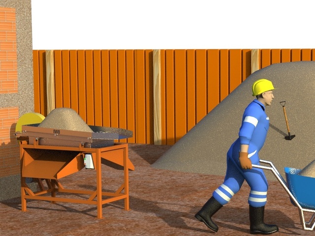 Peneira para Terra e Areia