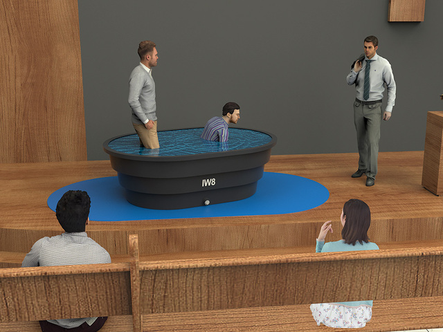 Piscina para Batismo em Igreja