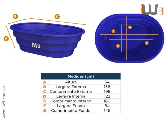 Piscina Pet Grande 1000 Litros