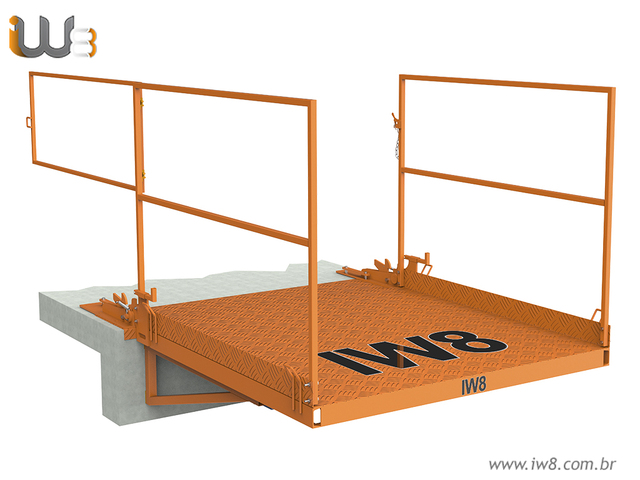 Foto do produto - Plataforma de Descarga Dobrável 1.500kg
