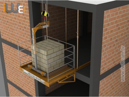 Plataforma Lateral Carga Descarga Andar 1,5m x 2m Cap 2.000kg