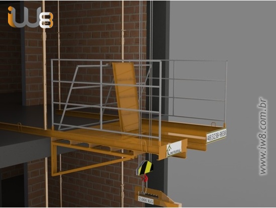 Plataformas Carga e Descarga 2m x 2m Cap 2.000kg