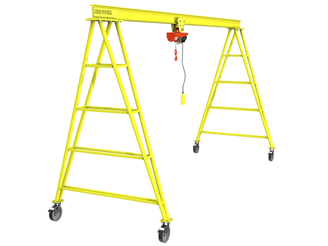 Pórtico Tubular 500kg Talha Elétrica Manual