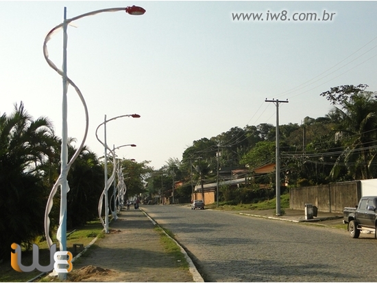 Foto do produto - Postes de Ferro Galvanizado