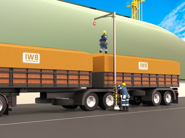 Procedimento para Carregamento de Caminhões Linha de Vida