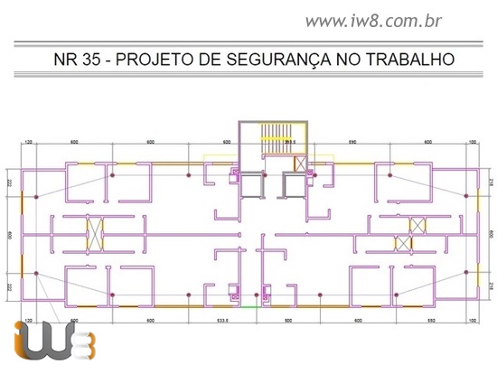 Projeto Linha de Vida Horizontal