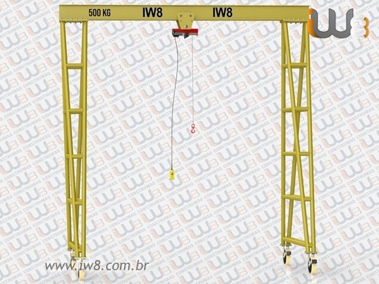 Pórtico Rolante Talha