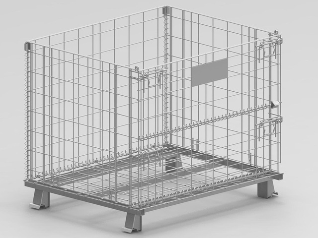 Rack Armazenamento Dobrável Gaiola Produtos
