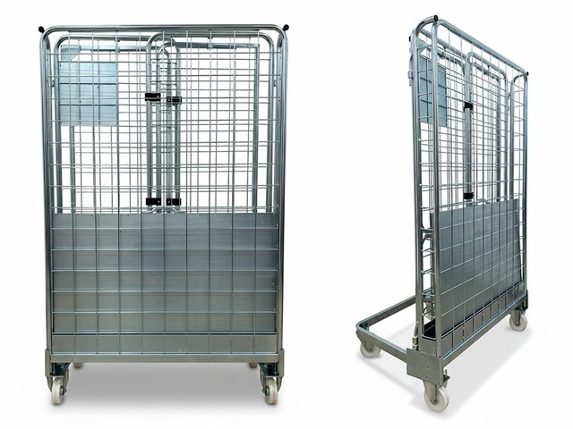 Rack Gaiola Aramada Armazenagem Transporte