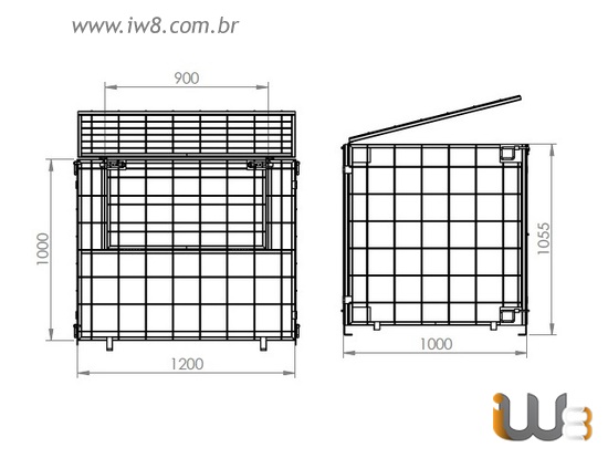 Rack Metálico Aramado