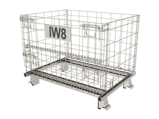 Rack Metálico Empilhável Usado E-comerce