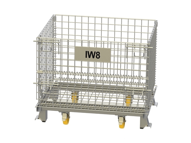 Rack Metálico Empilhável Venda Armazenamento com Rodas