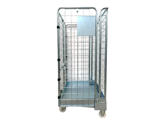 Rack Metálico Gaiola Armazenagem com Rodas