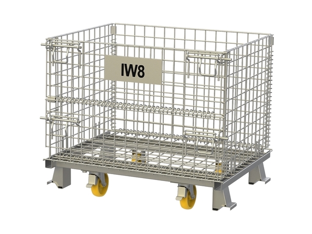 Rack Metálico Gaiola Armazenamento com Rodas