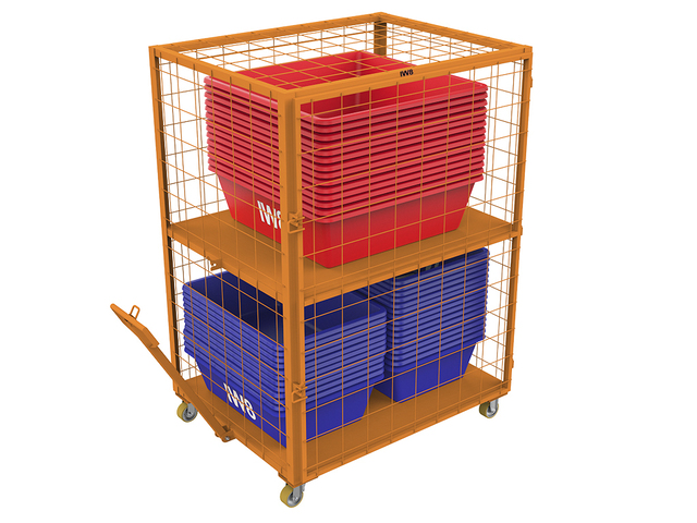 Rack Metálico para Armazenagem Rodas