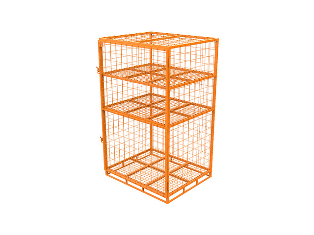 Rack Metálico Prateleira Divisória Alta Porta Grande