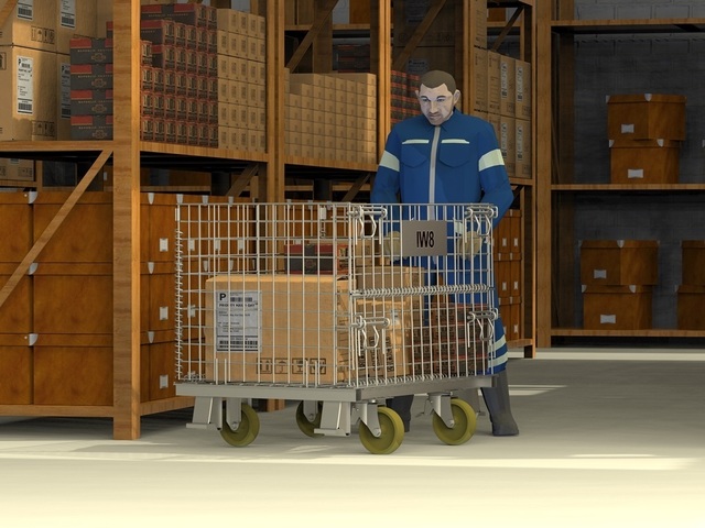 Rack Metálico Usado Armazenagem com Rodas