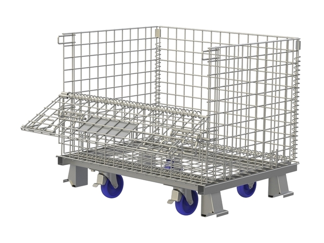 Rack para Armazenagem Transporte com Rodas