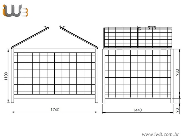 Rack para Armazenamento de Cilindros