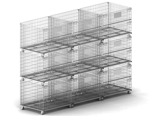 Rack para Armazenamento Transporte Logística Produtos