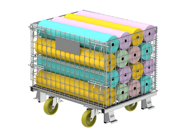 Rack Transporte Armazenamento com Rodas