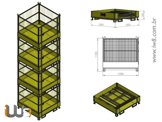 Rack Aaramado Desmontavel