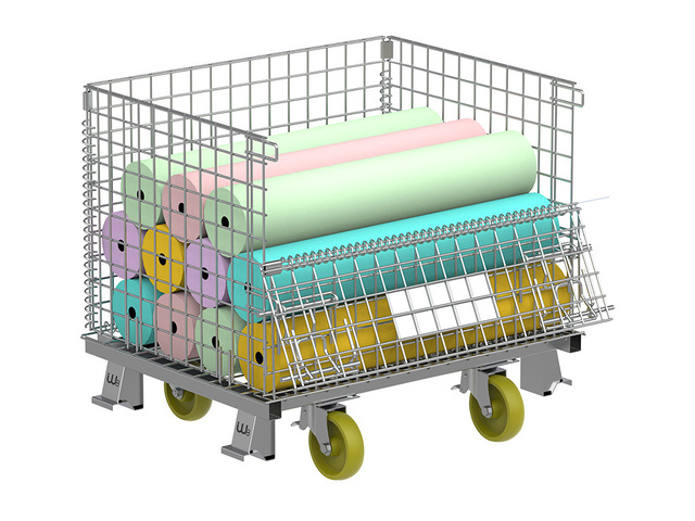 Racks Metálicos Galvanizados com Rodas