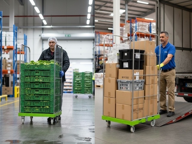 Roltainer Aramado Carrinho Multiuso Picking