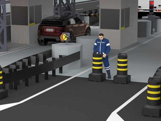 Super Cones Balizadores de Trânsito