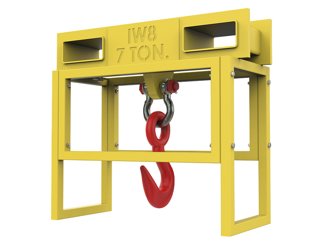 Suporte Duplo para Empilhadeira 7 Toneladas