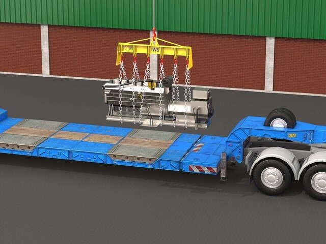 Travessões para Carga 10ton 2m Içamentos