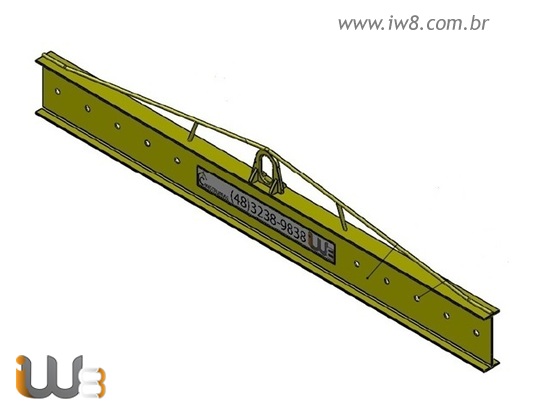 Viga Balancim de Içamento 3m Capacidade 12T