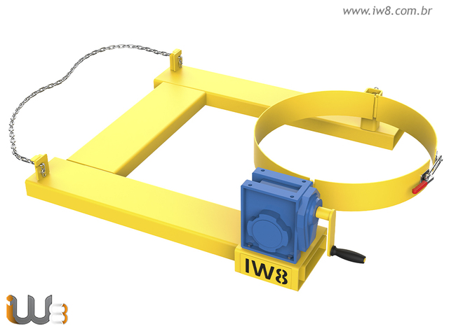 Virador de Tambor Manual para Empilhadeira