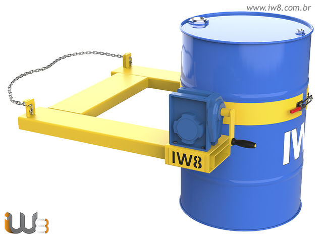 Virador de Tambores para Empilhadeira